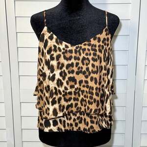 Brooklyn‎ Karma Leopard Print Tank Top